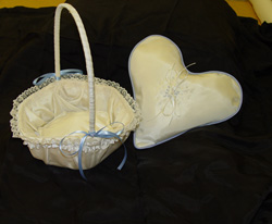 Basket & Ring Cushion - Click for details